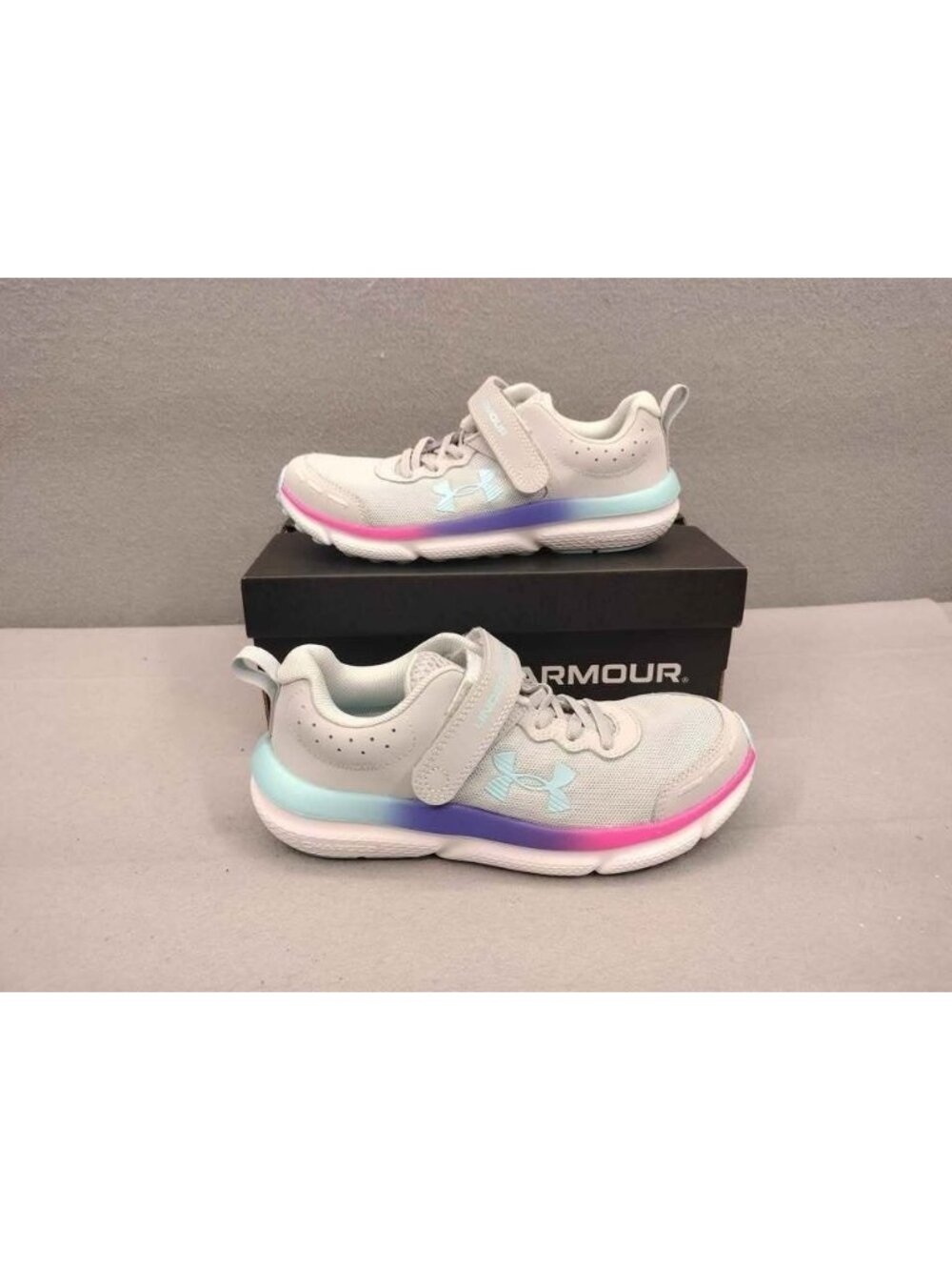 Under Armour Girls Sneakers Size 3Y UA GPS Assert 10AC